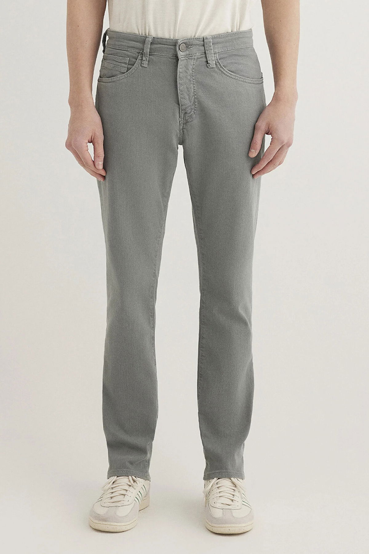 Mavi Erkek Marcus Comfort Gabardin Pantolon M0035180922 Gri - 3