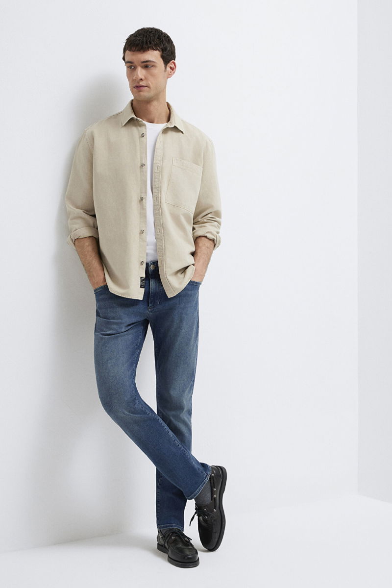 Mavi Erkek Marcus Premium Jean Pantolon M00351A1727 Mavi - 2