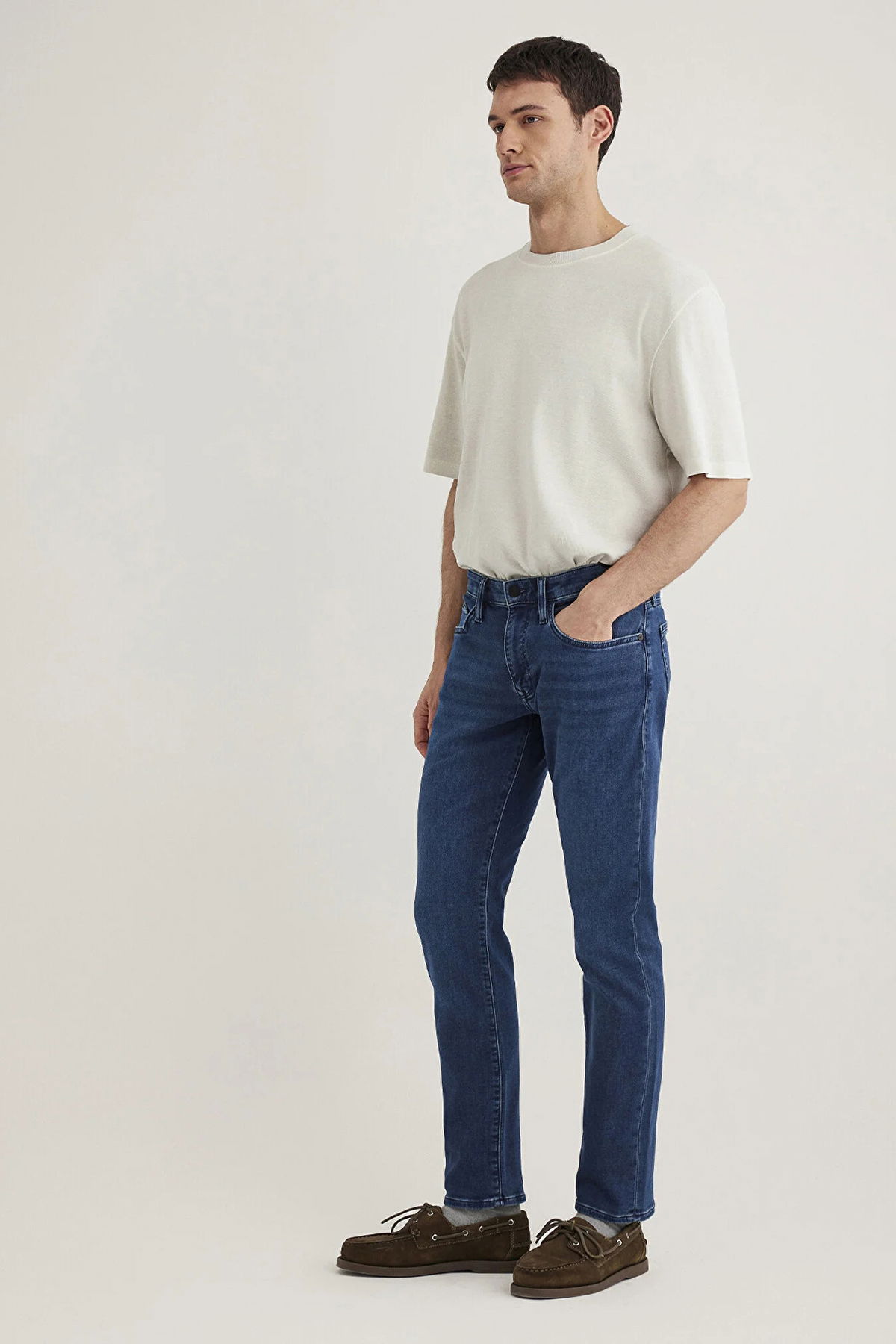 Mavi Erkek Marcus Sporty Jean Pantolon M0035182162 Koyu Mavi - 2