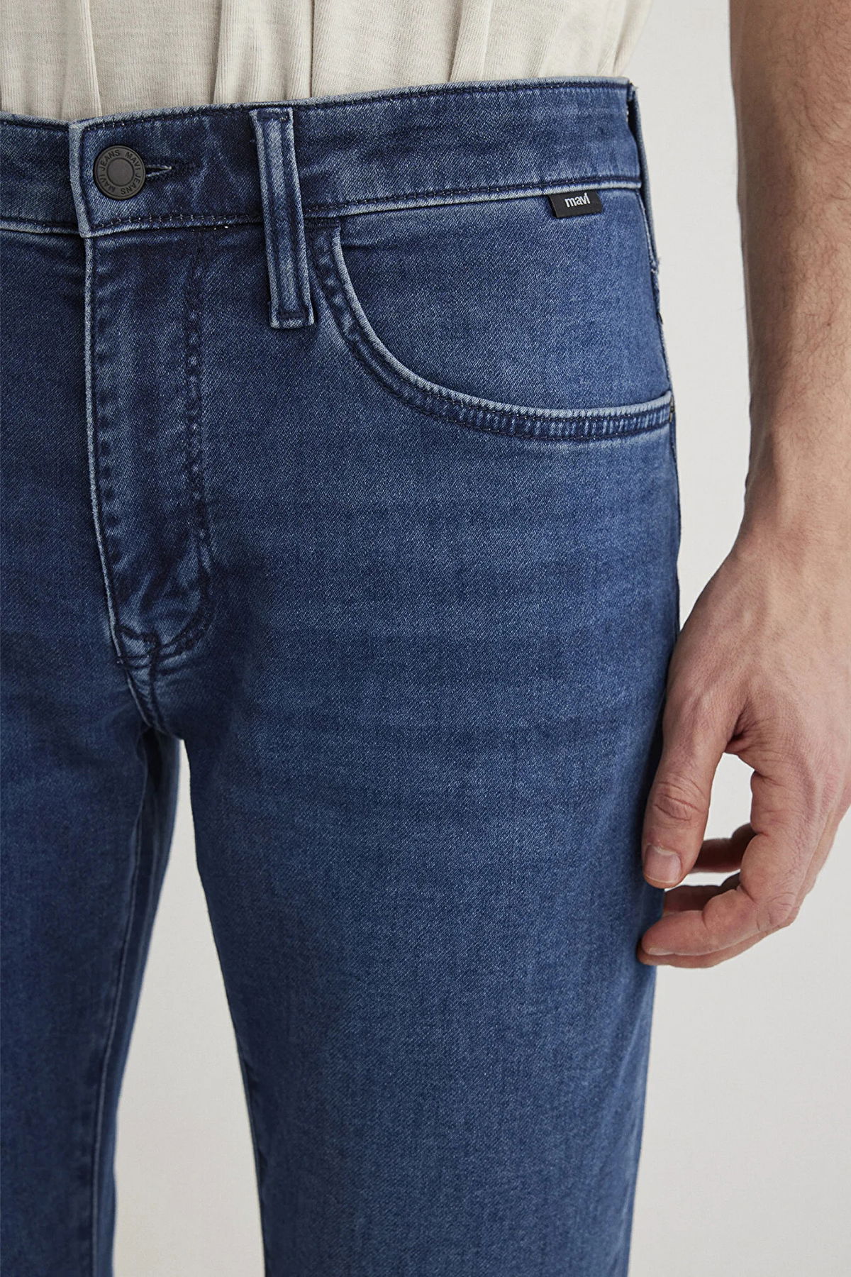 Mavi Erkek Marcus Sporty Jean Pantolon M0035182162 Koyu Mavi - 4