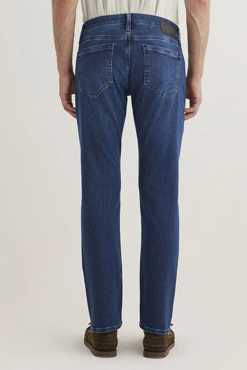 Mavi Erkek Marcus Sporty Jean Pantolon M0035182162 Koyu Mavi - 5