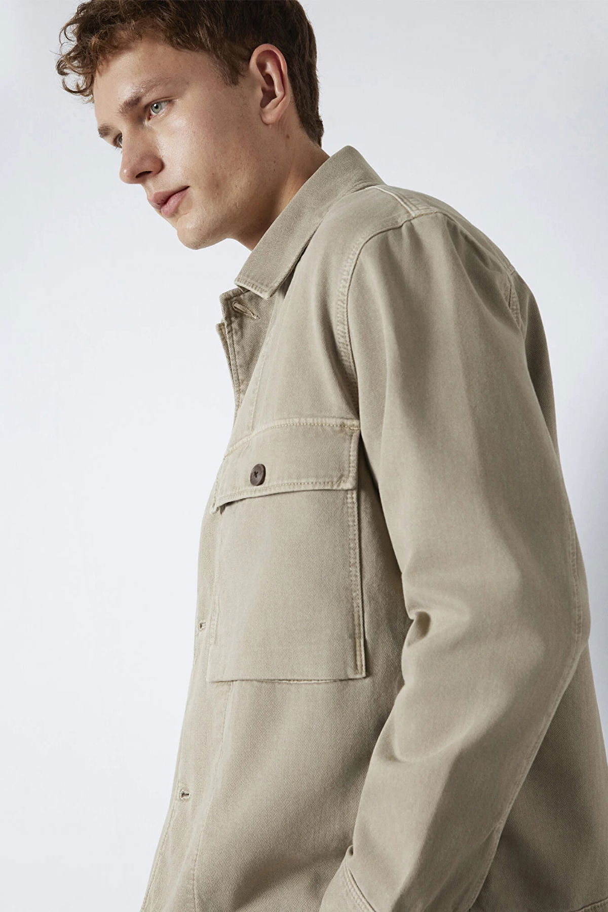 Mavi Erkek Uzun Kollu Çift Cepli Gömlek M0211778 Laurel Oak - 1