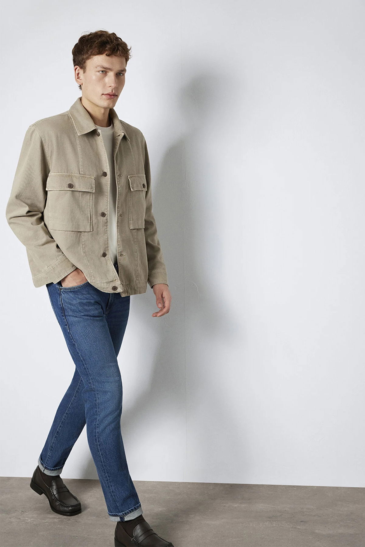 Mavi Erkek Uzun Kollu Çift Cepli Gömlek M0211778 Laurel Oak - 2