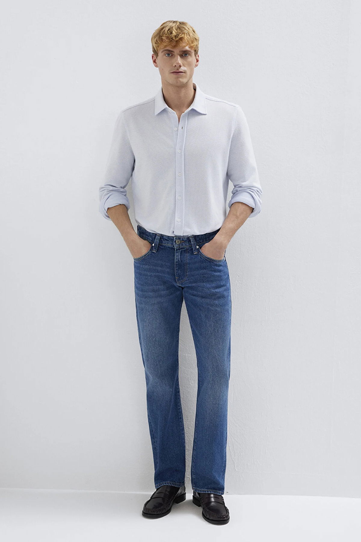 Mavi Erkek Uzun Kollu Gömlek M0211857 Bebe Mavisi - 2