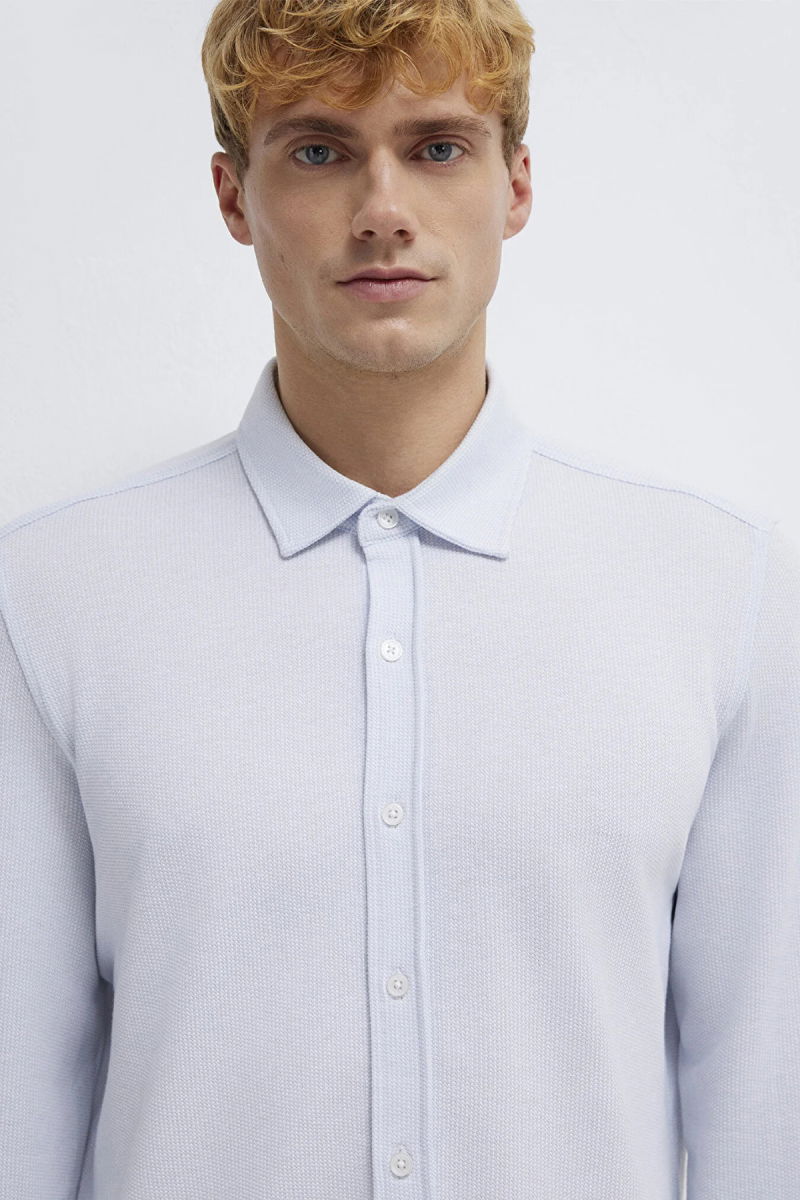 Mavi Erkek Uzun Kollu Gömlek M0211857 Bebe Mavisi - 3
