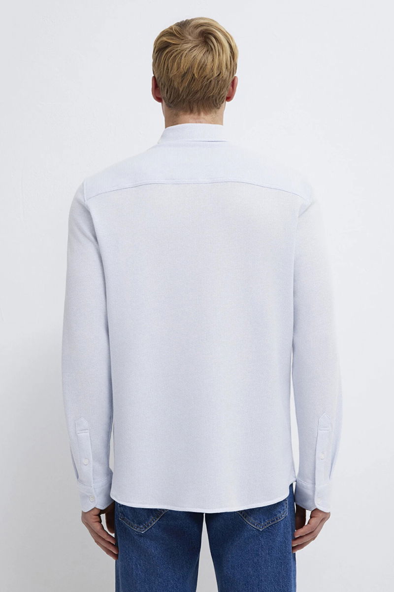 Mavi Erkek Uzun Kollu Gömlek M0211857 Bebe Mavisi - 5