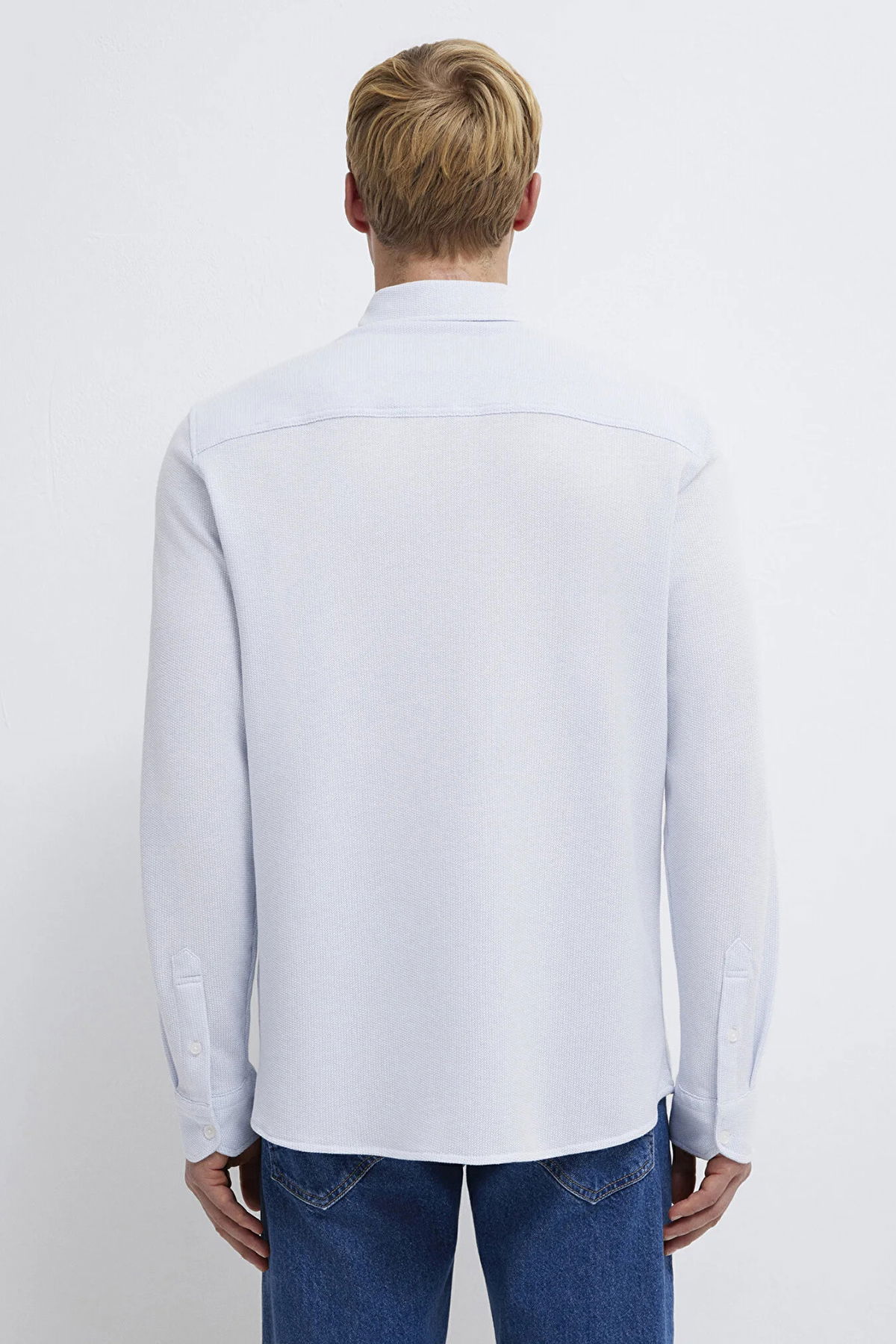Mavi Erkek Uzun Kollu Gömlek M0211857 Bebe Mavisi - 5