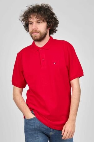 Mcl Erkek Polo Yaka T-Shirt 2072495 Kırmızı - 1