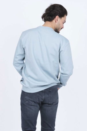 Metropolitan Erkek Bisiklet Yaka Sweatshirt 62422106 Turkuaz - 5