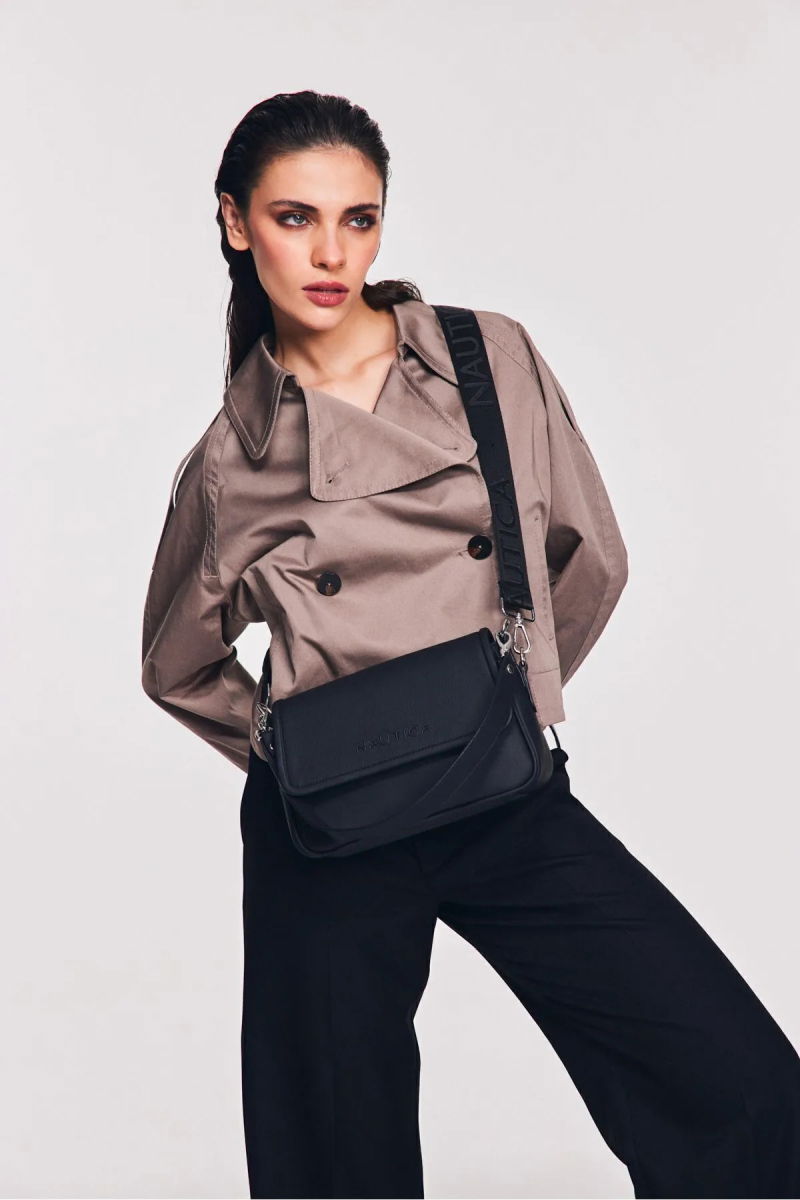 Nautica Kadın Omuz Çantası CN6509T Siyah - Nautica