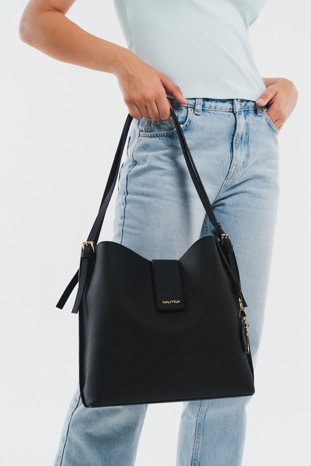 Nautica Kadın Omuz Çantası CN7572T Siyah - 2