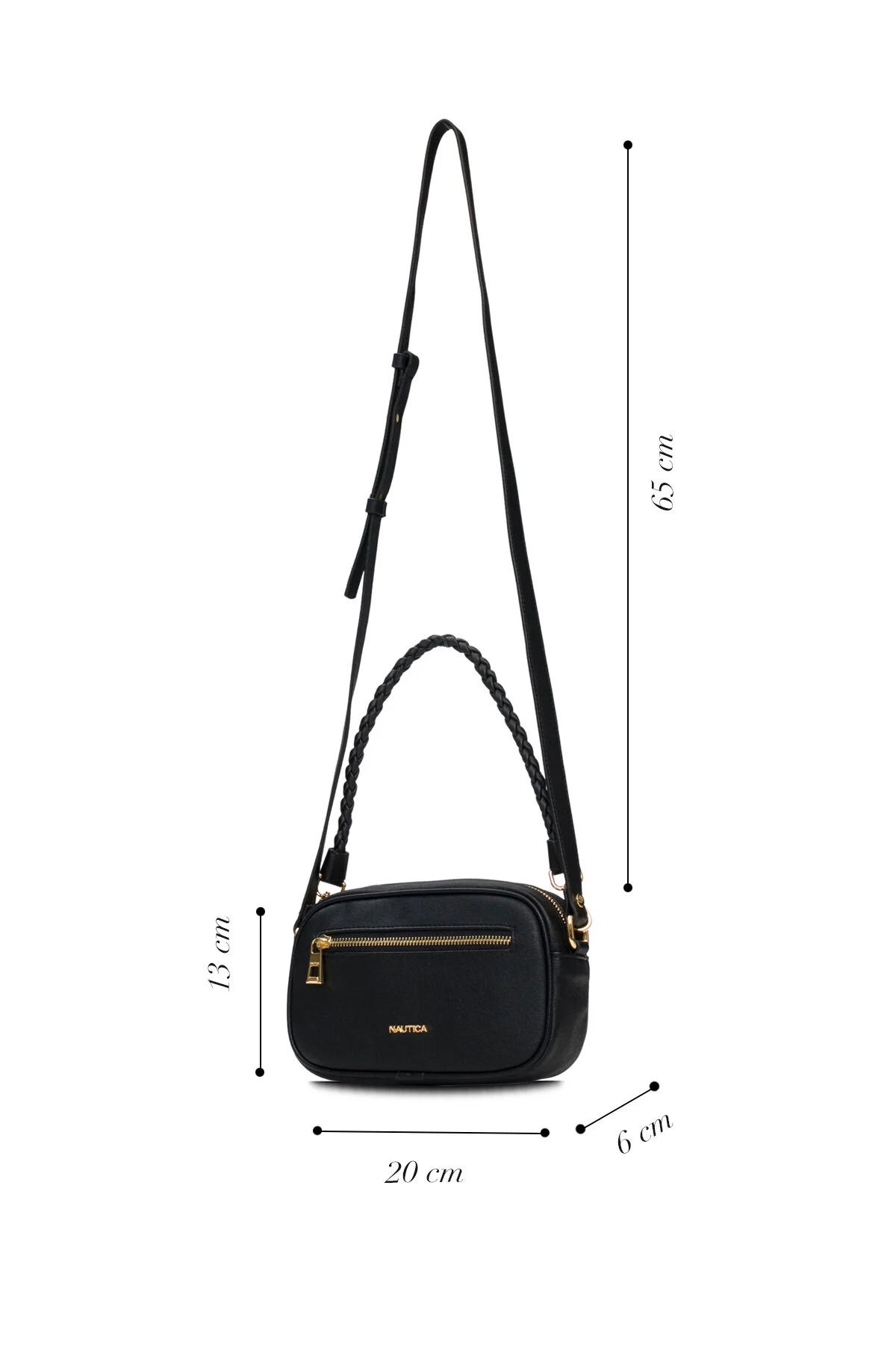 Nautica Kadın Postacı Çantası CN7504T Siyah - 4