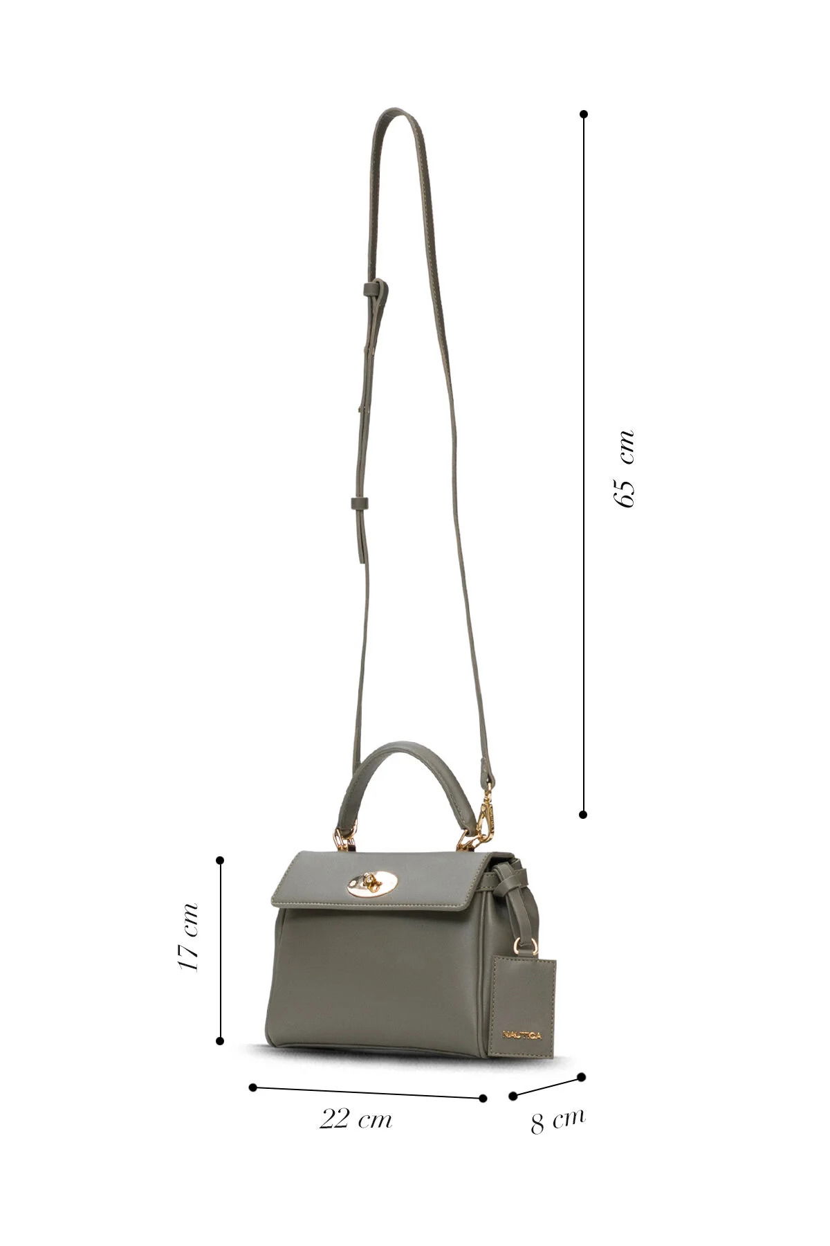 Nautica Kadın Postacı Çantası CN7554T A. Haki - 5