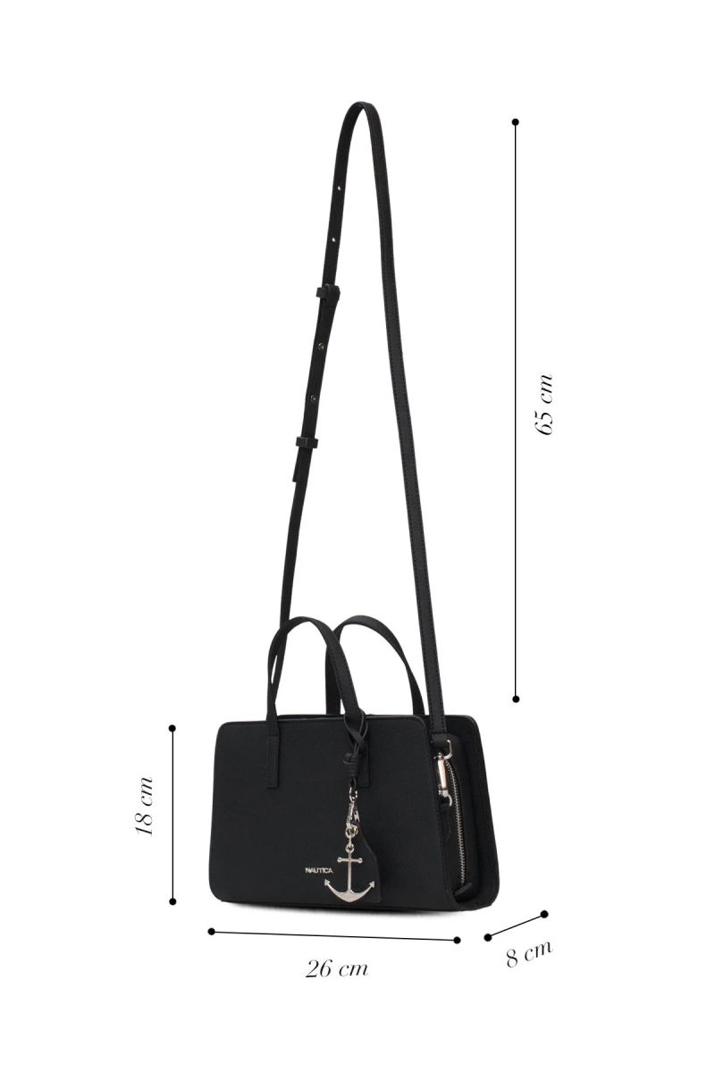 Nautica Kadın Postacı Çantası Cn7576t Siyah - 5