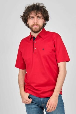 Neyir Erkek Polo Yaka T-Shirt 1340206 Kırmızı - 1