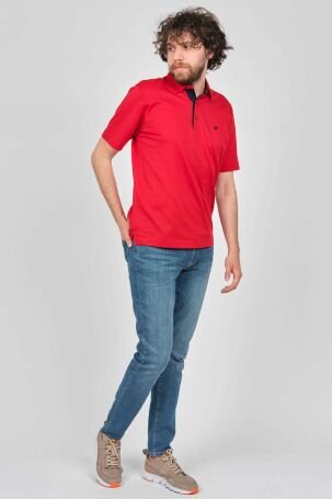 Neyir Erkek Polo Yaka T-Shirt 1340206 Kırmızı - 2