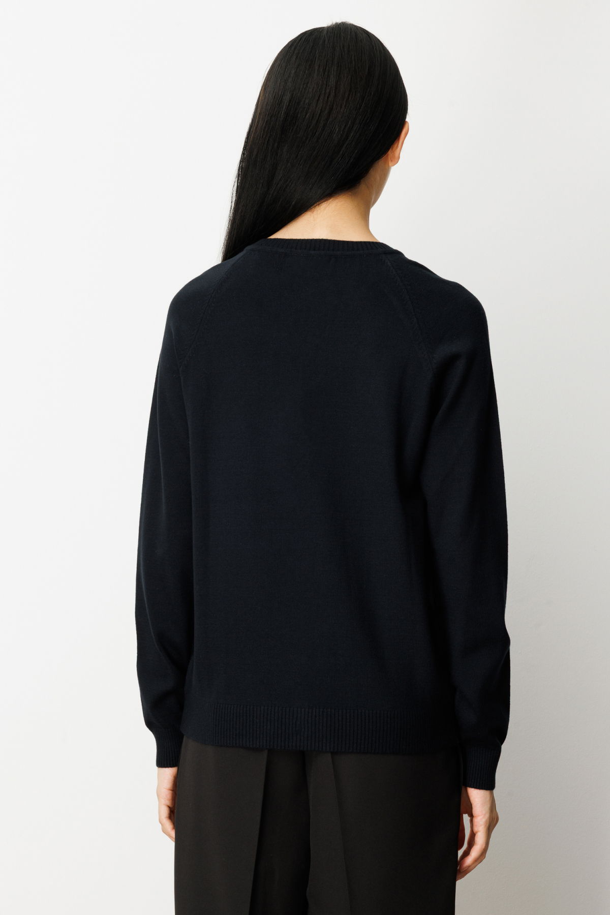 On Kadın Renkli Düğmeli Sıfır Yaka Triko Hırka 65921 Siyah - 4