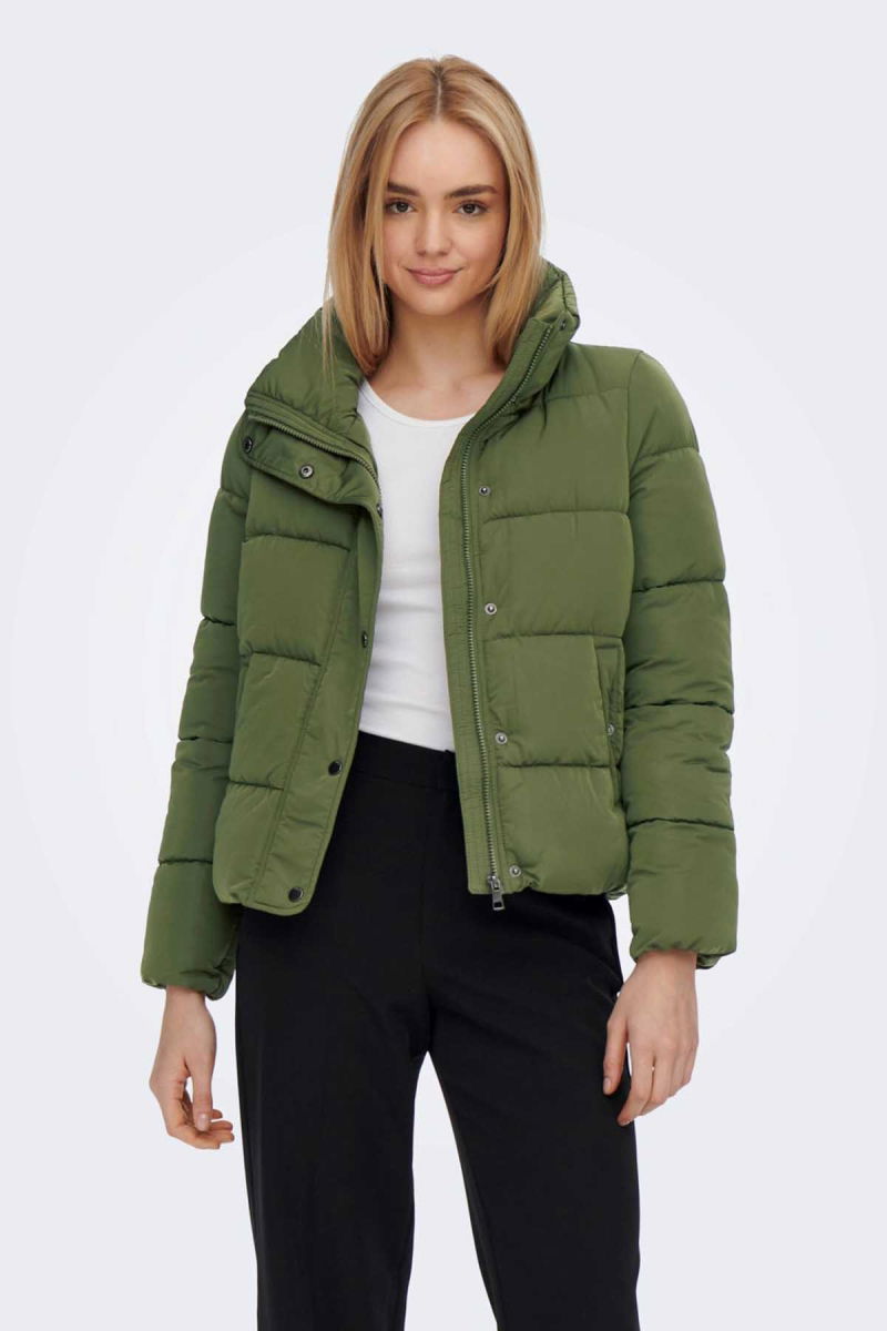 Only Kadın Cool Puffer Şişme Mont 65515196546 Haki - Only