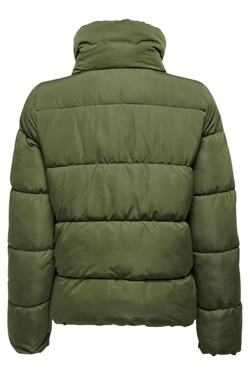 Only Kadın Cool Puffer Şişme Mont 65515196546 Haki - 7