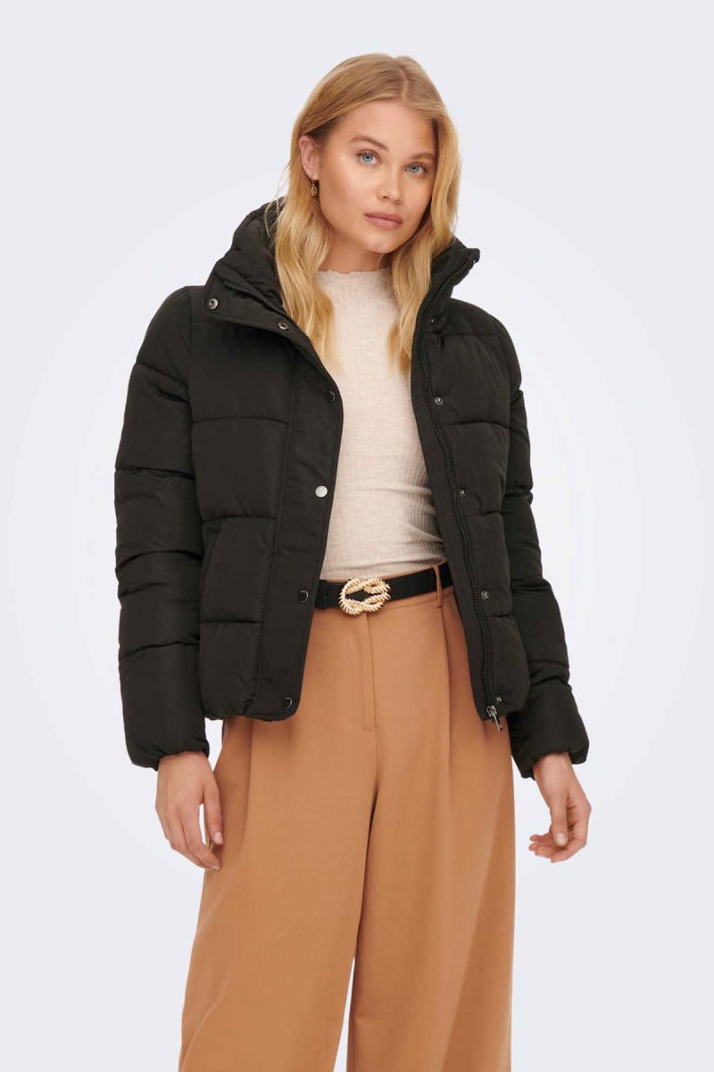 Only Kadın Cool Puffer Şişme Mont 65515196546 Siyah - Only