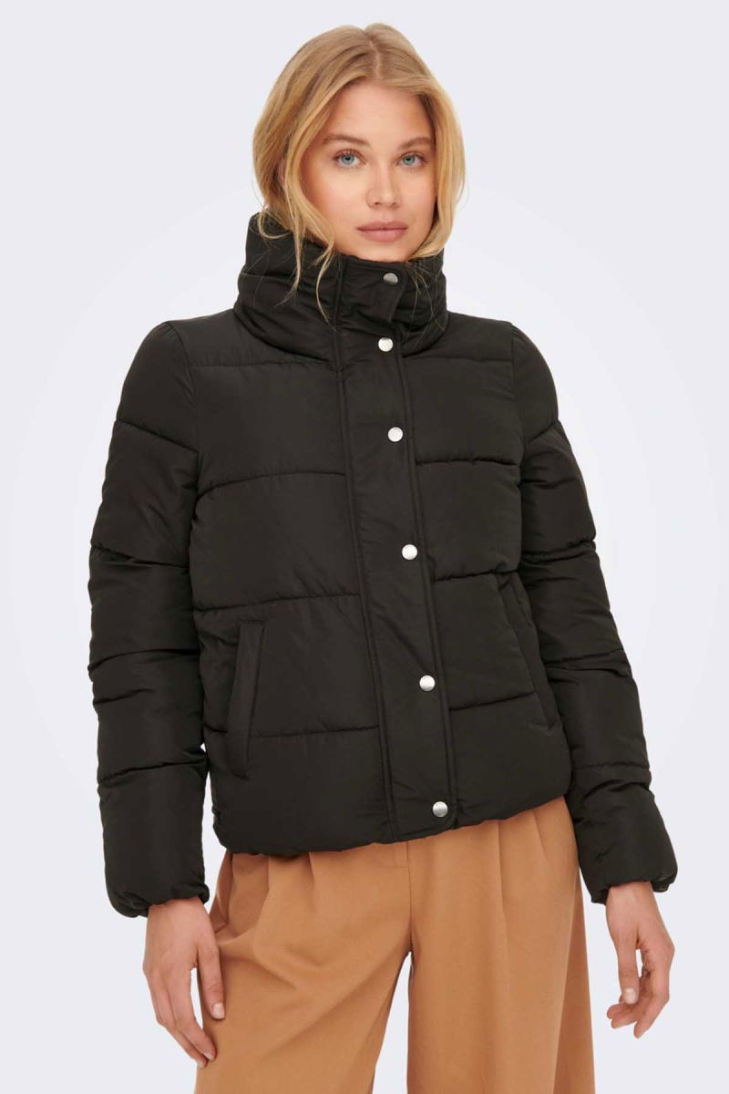 Only Kadın Cool Puffer Şişme Mont 65515196546 Siyah - 3