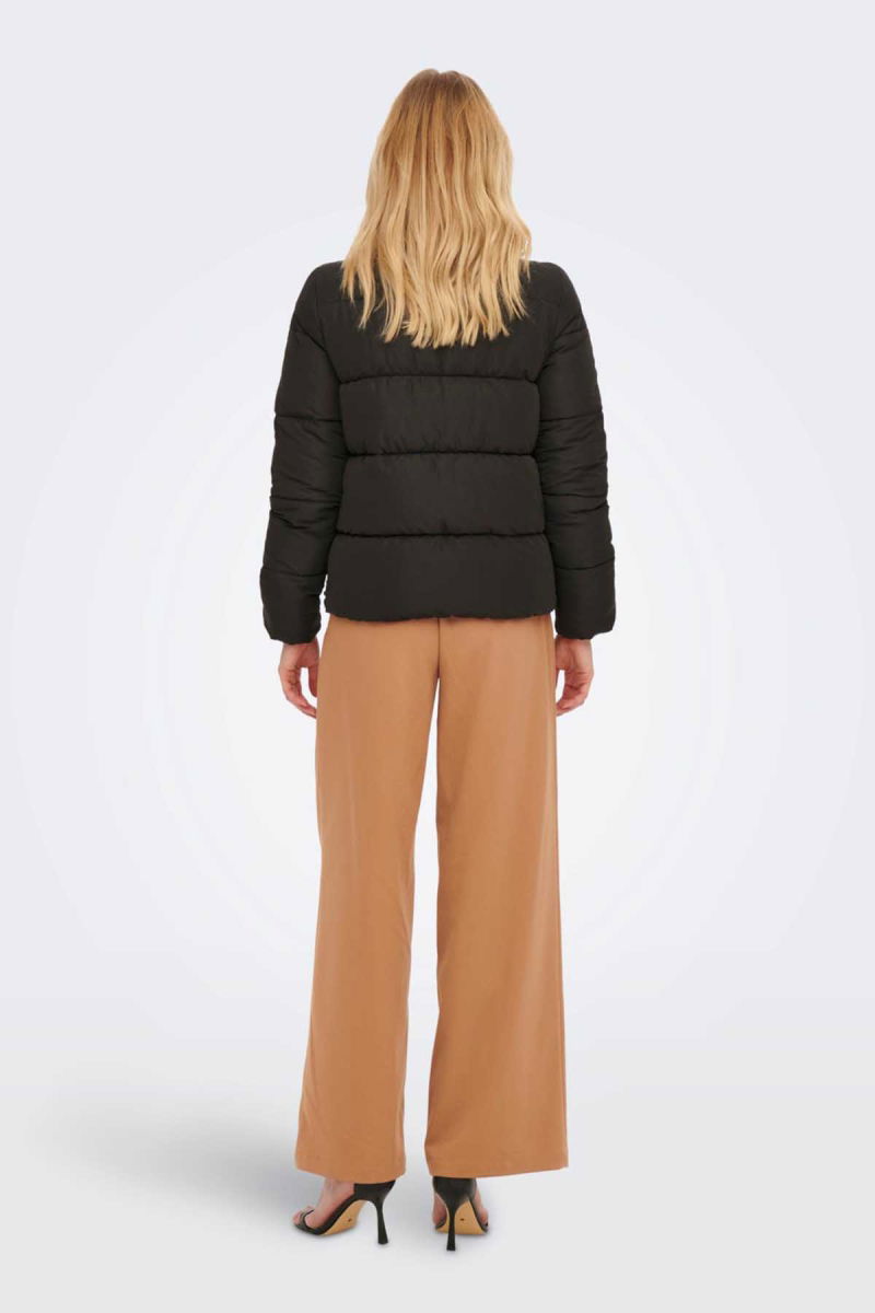 Only Kadın Cool Puffer Şişme Mont 65515196546 Siyah - 5