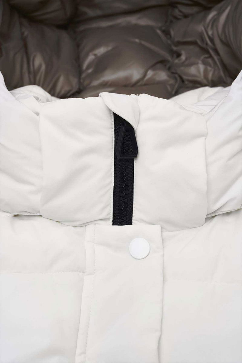 Only Kadın Onlann Kapüşonlu Mont 15287909 Beyaz - 6