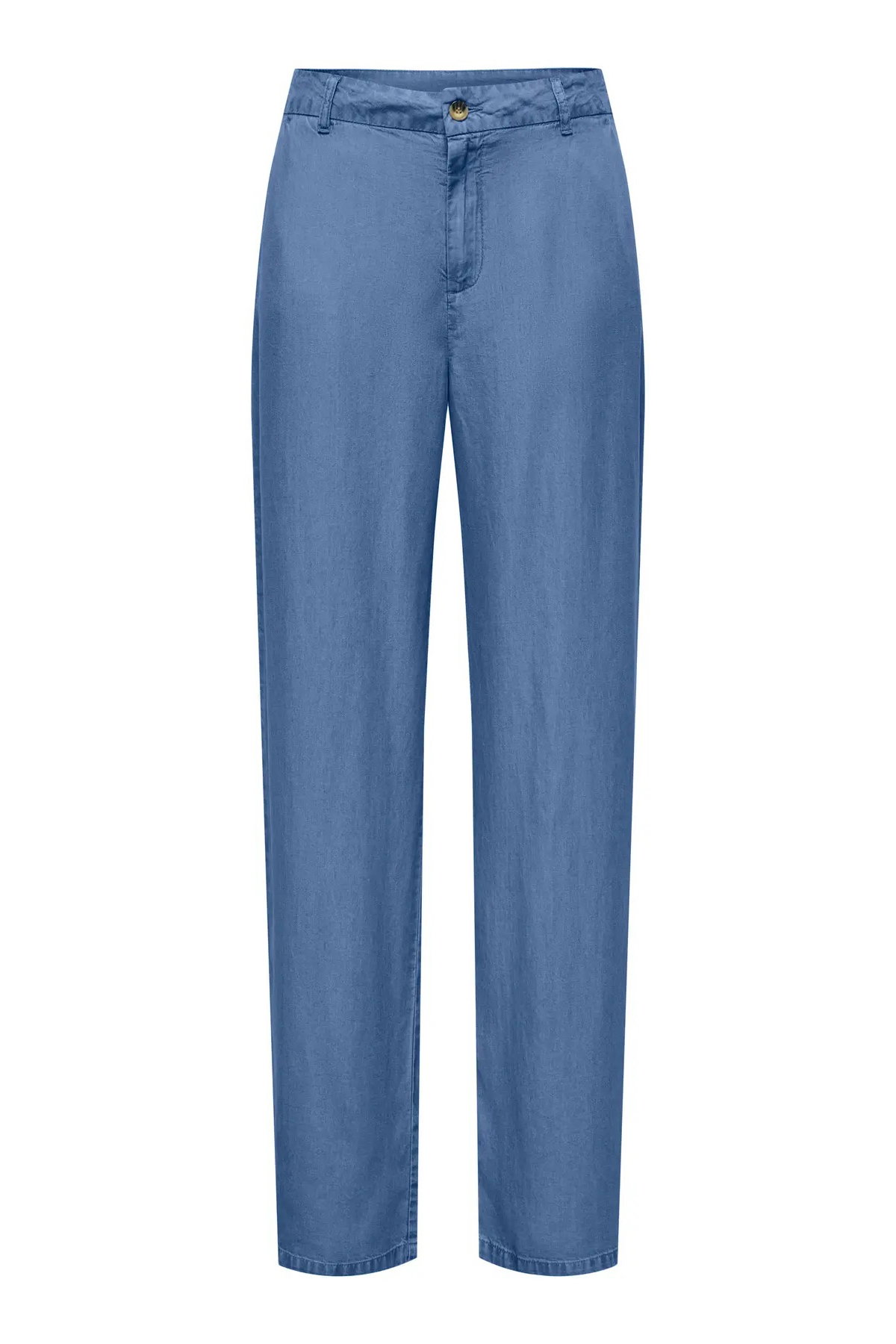 Only Kadın Onlcharıs Normal Bel Bol Paça Pantolon 15363963 Orta Mavi - 1