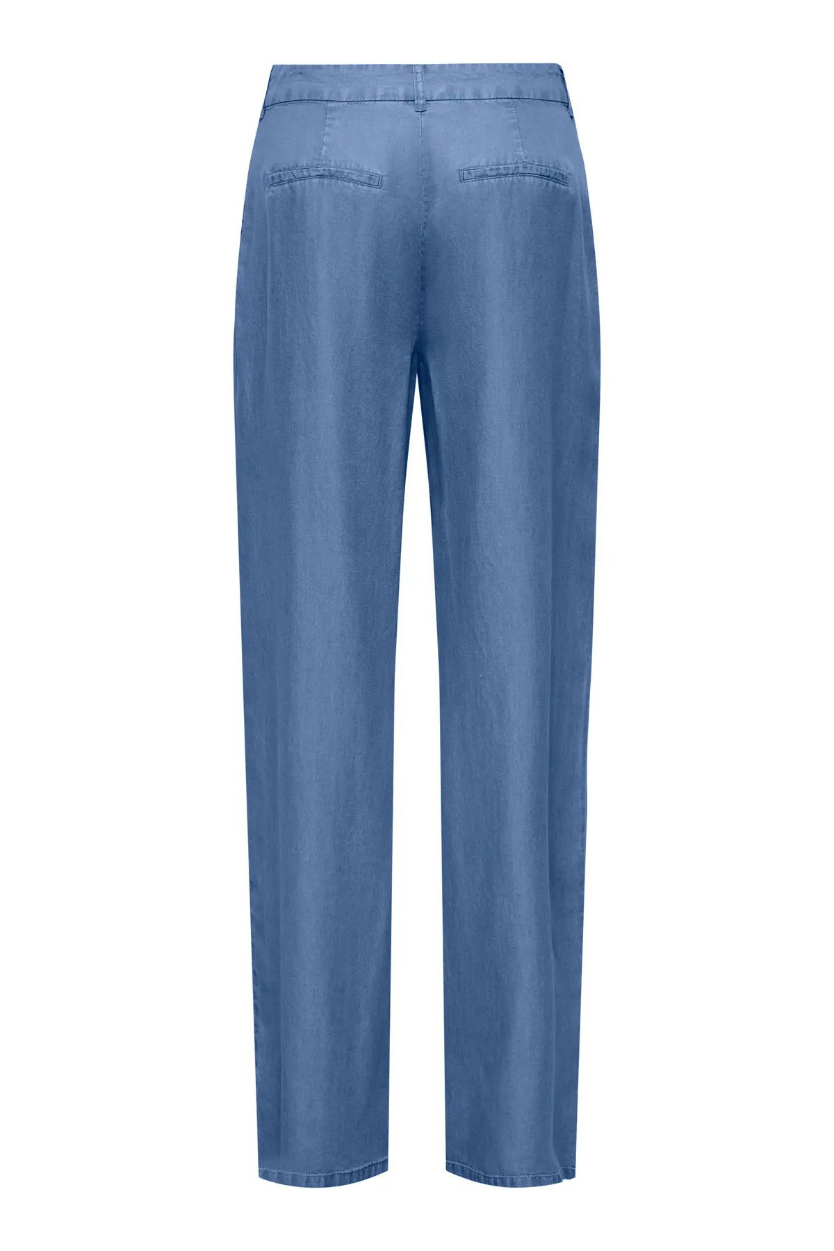 Only Kadın Onlcharıs Normal Bel Bol Paça Pantolon 15363963 Orta Mavi - 2