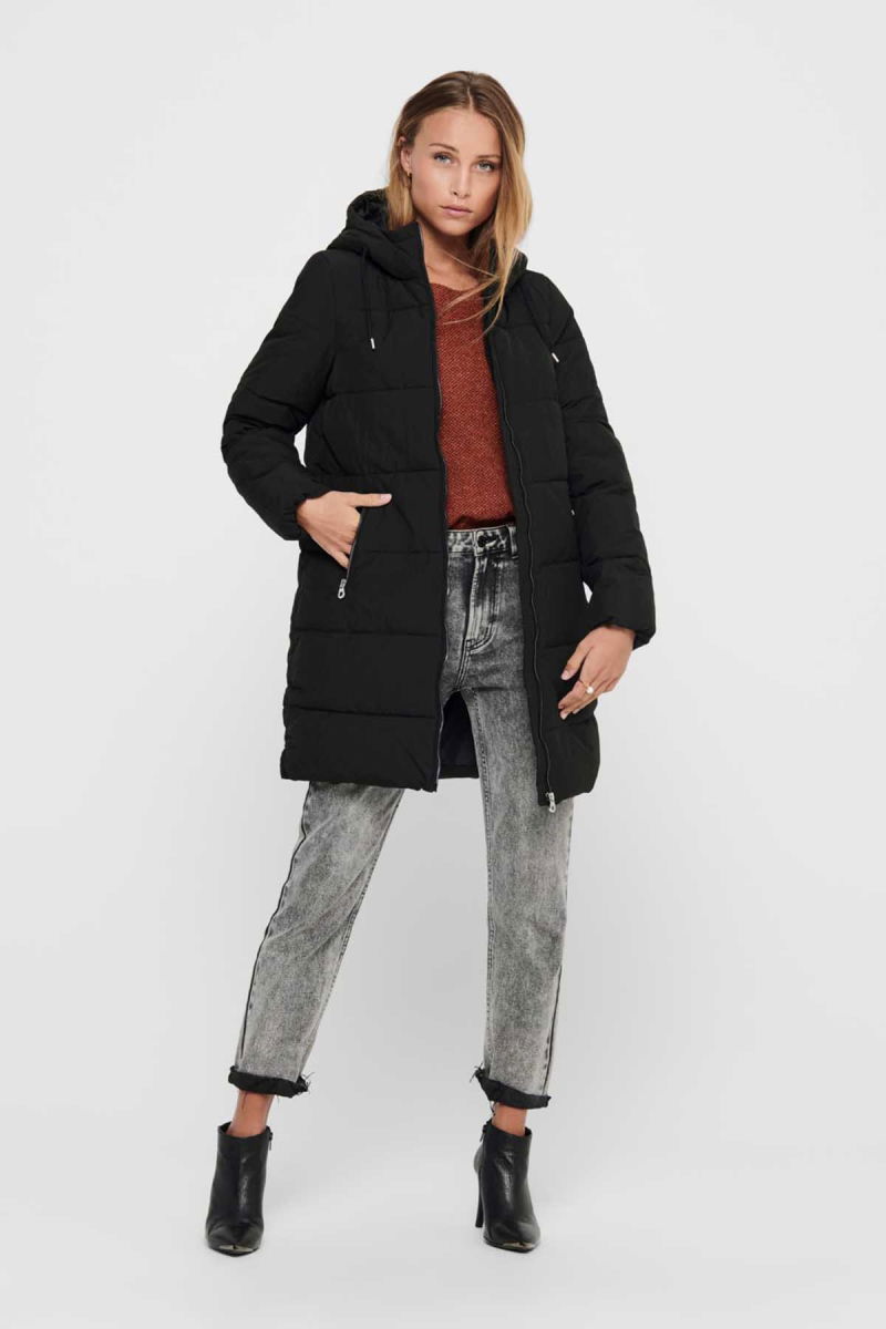 Only Kadın Onldolly Uzun Şişme Mont 65515205369 Siyah - 2