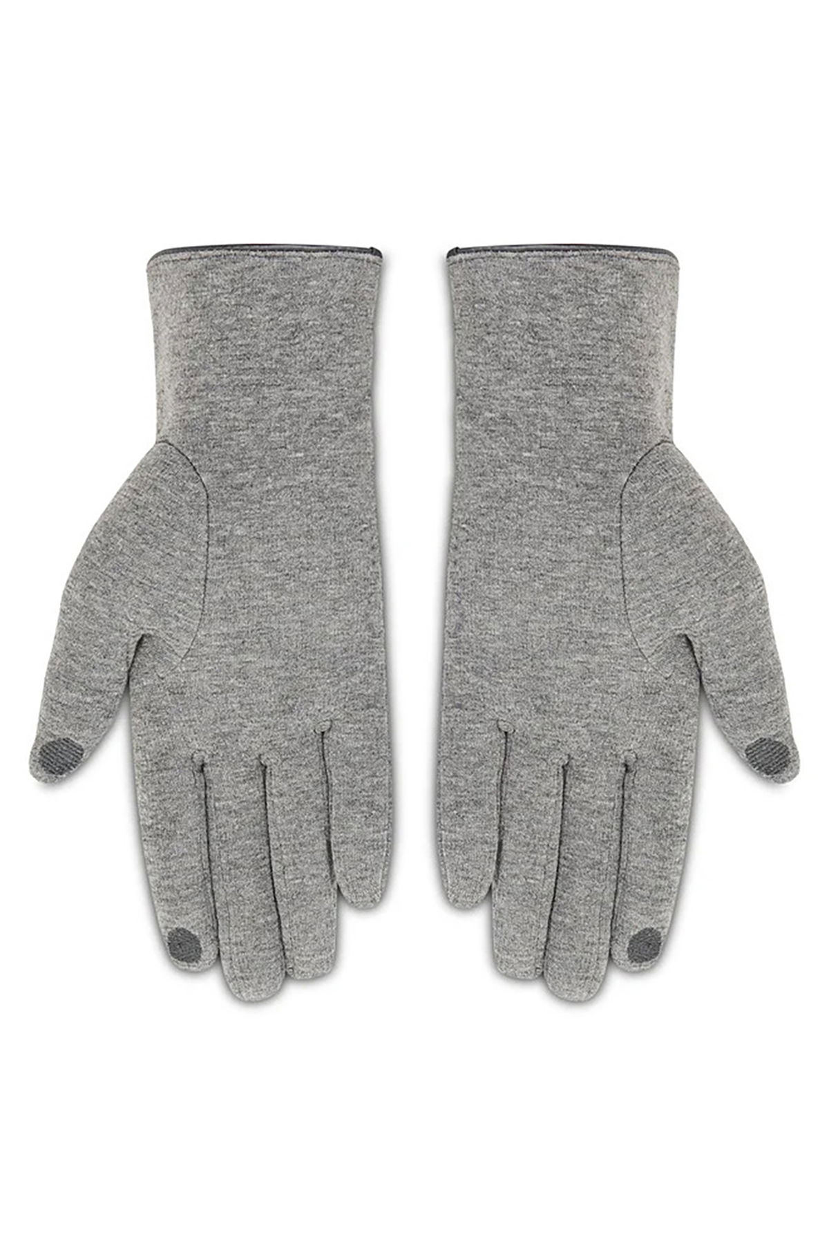 Only Kadın Onljessıca Örme Eldiven 15183880 Gri - 3