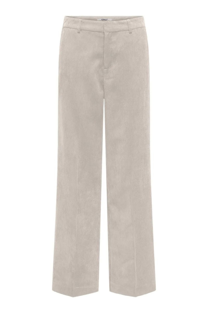 Only Kadın Onlkatey Geniş Paça Kadife Pantolon 15351303 Taş - Only