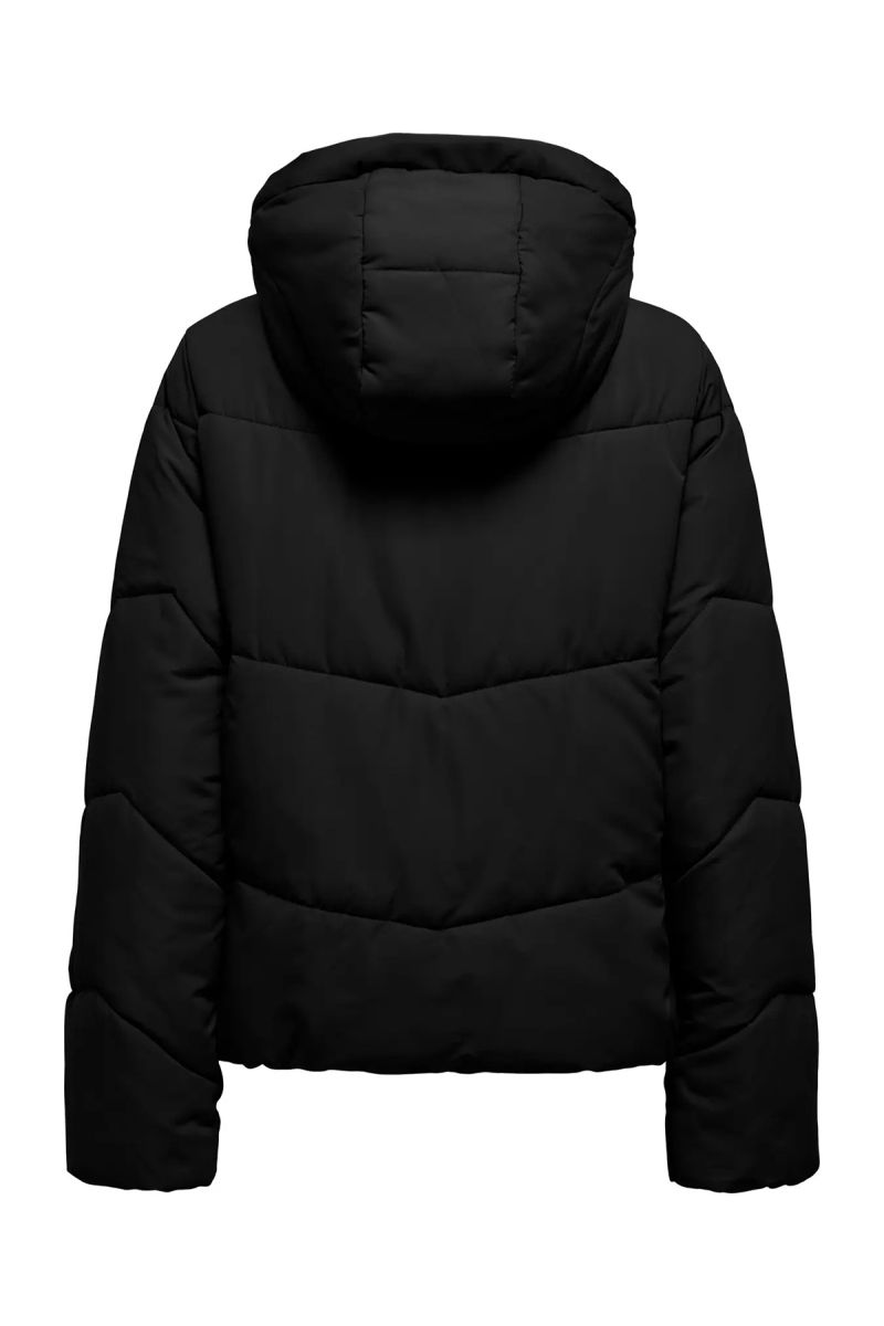 Only Kadın Onlmaggı Kapüşonlu Şişme Mont 15349123 Siyah - 2