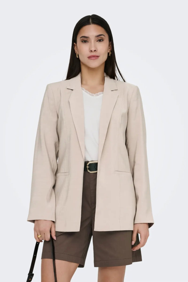 Only Kadın Onlmonza Çift Cepli Blazer Ceket 15363857 Bej - 2