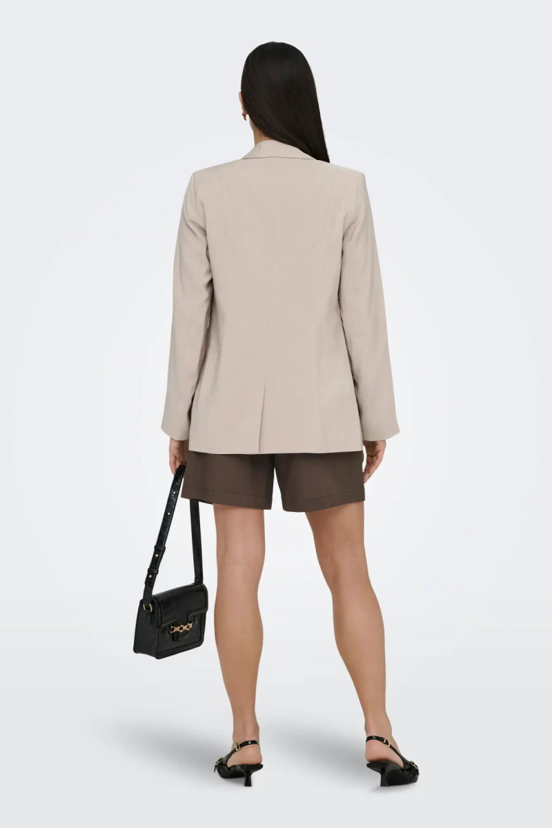 Only Kadın Onlmonza Çift Cepli Blazer Ceket 15363857 Bej - 4