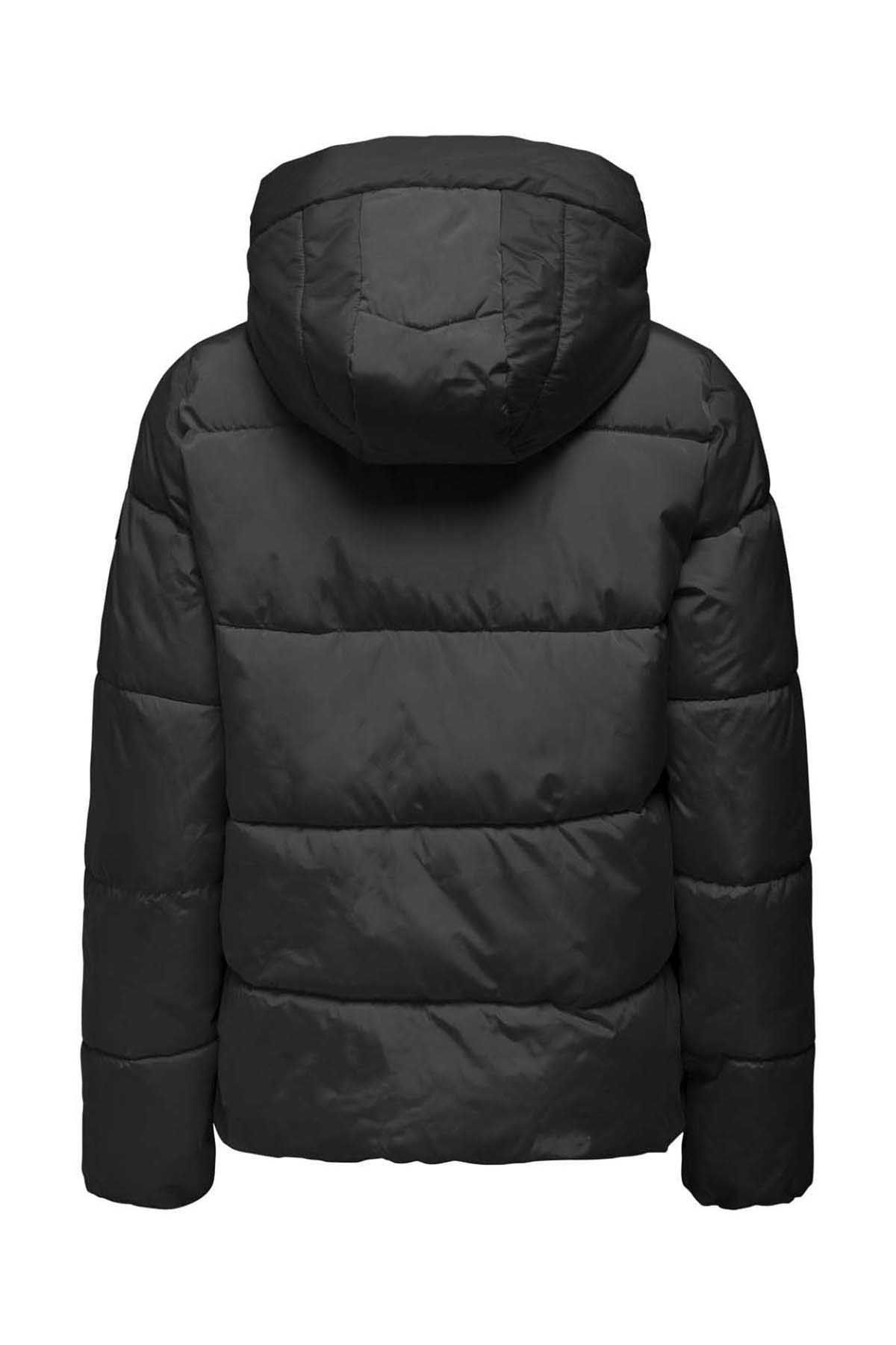 Only Kadın Onlnewamanda Kapüşonlu Mont 15300257 Siyah - 2