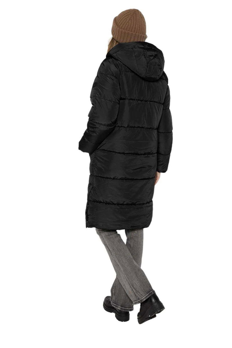 Only Kadın Onlnewamanda Kapüşonlu Puffer Kaban 15304786 Siyah - 2