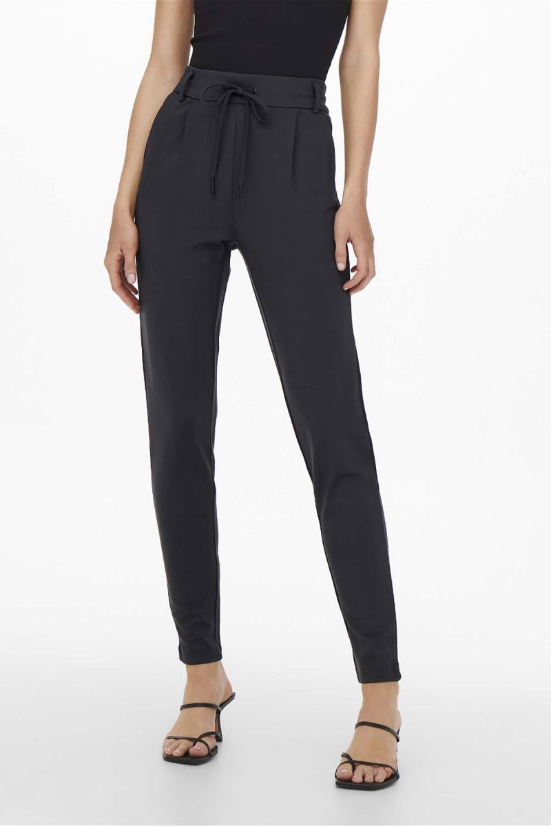 Only Kadın Onlpoptrash Belden Bağlamalı Pantolon 15115847 Lacivert - 2