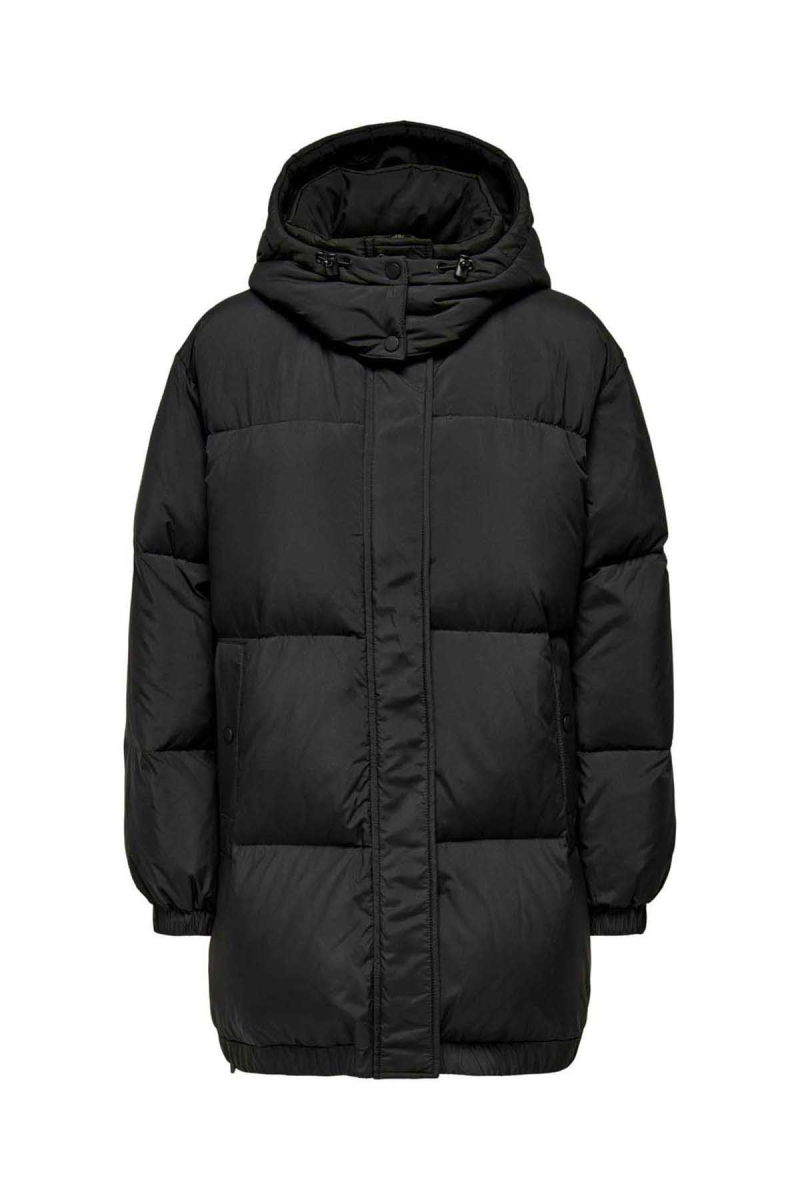 Only Kadın Onlvılma Kapüşonlu Şişme Mont 15294690 Siyah - Only