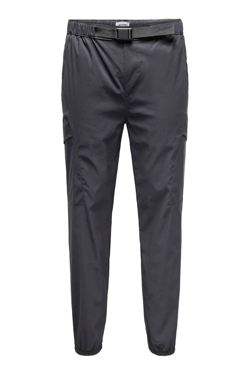 Only & Sons Erkek Onscommon Tokalı Kemer Detaylı Kargo Pantolon 22029923 Asfalt - 1
