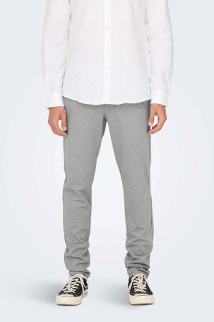 Only & Sons Erkek Onsmark Çizgili Chino Pantolon 22024957 Bej - 3