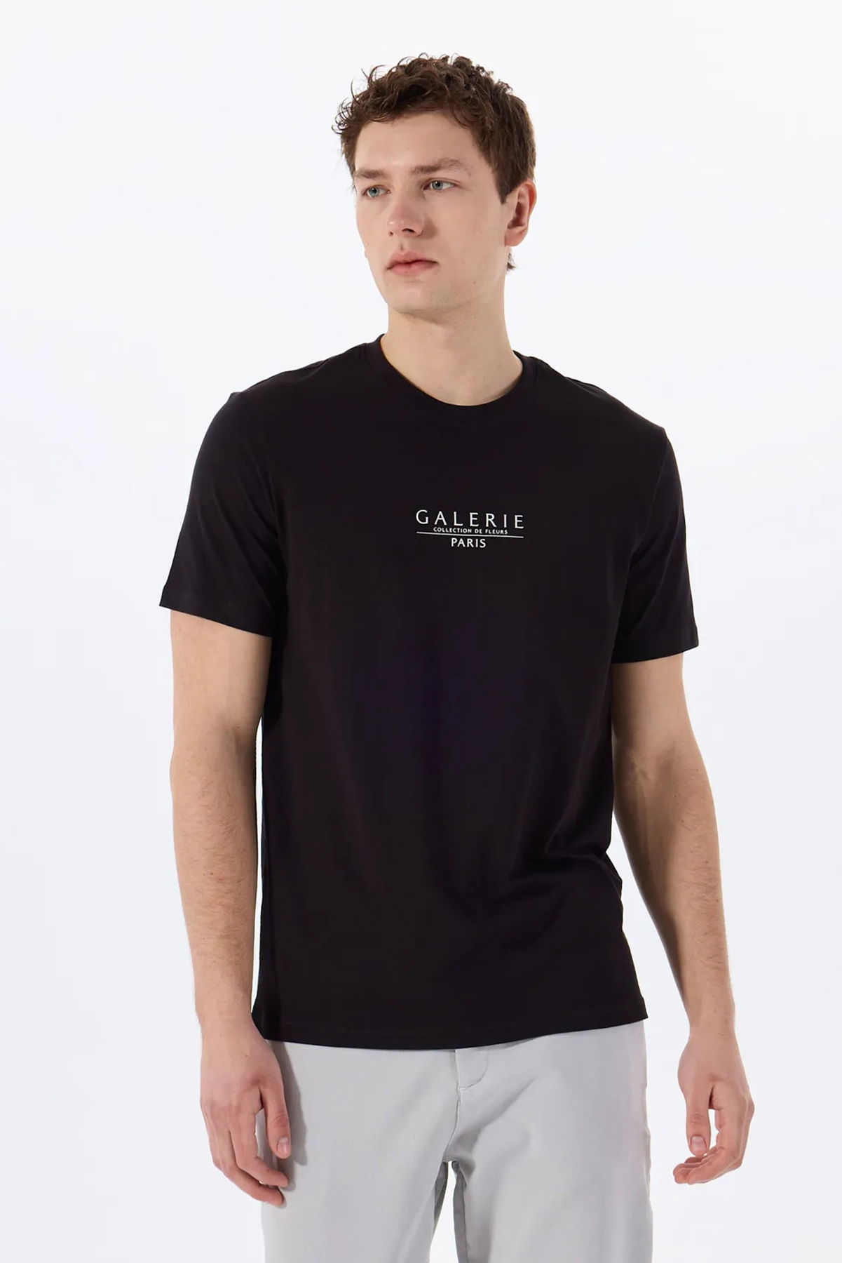 Only & Sons Erkek Onsvısta Rahat Kalıp Kısa Kollu %100 Pamuk T-Shirt 22034498 Siyah - 1