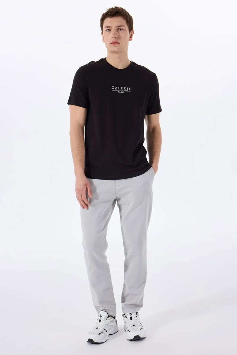 Only & Sons Erkek Onsvısta Rahat Kalıp Kısa Kollu %100 Pamuk T-Shirt 22034498 Siyah - 2