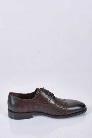 Pierre Cardin Erkek Hakiki Deri Klasik Ayakkabı 4612601-1 Kahverengi 