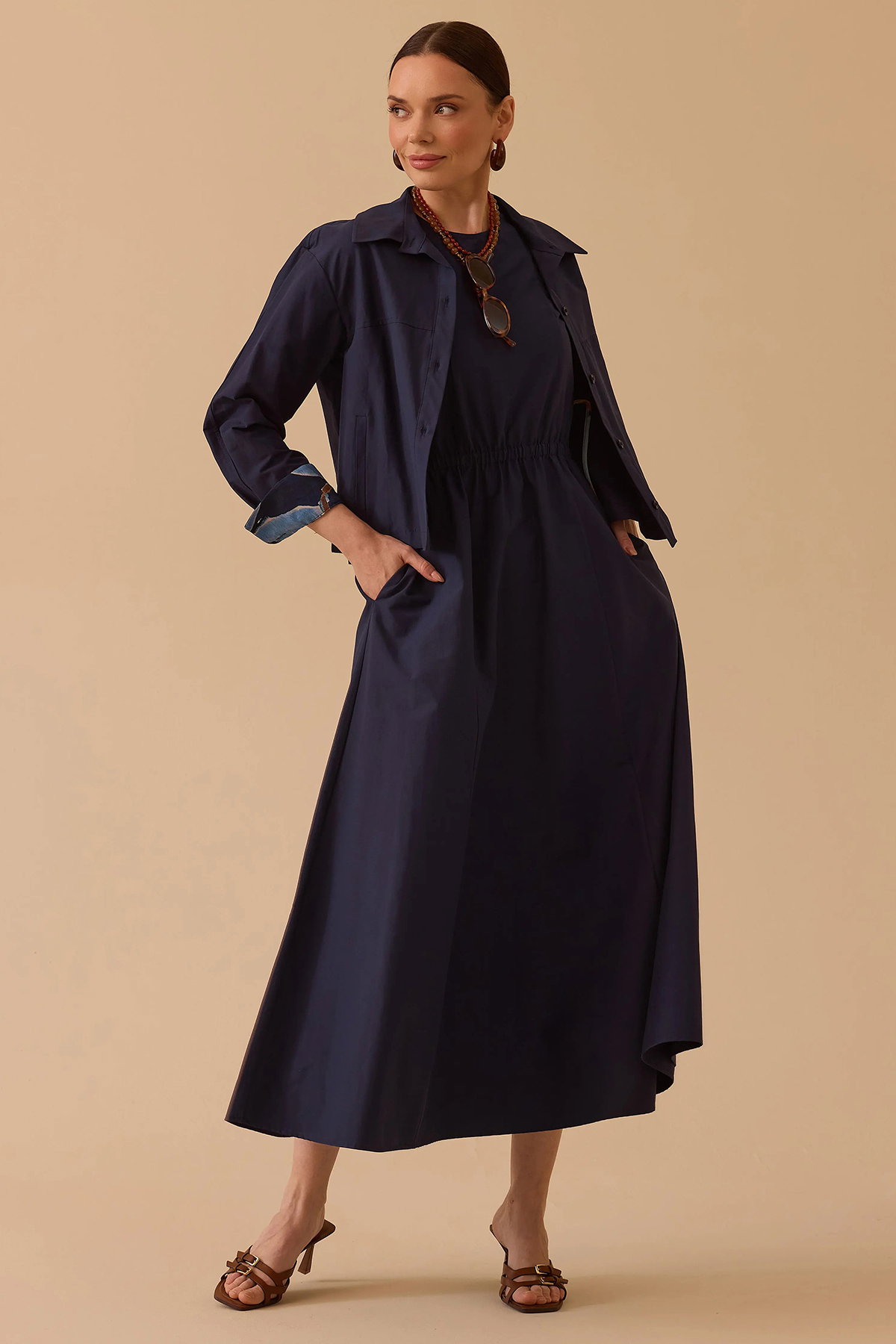 Seçil Kadın Çift Kullanımlı Takım Elbise 1002 Lacivert - 2