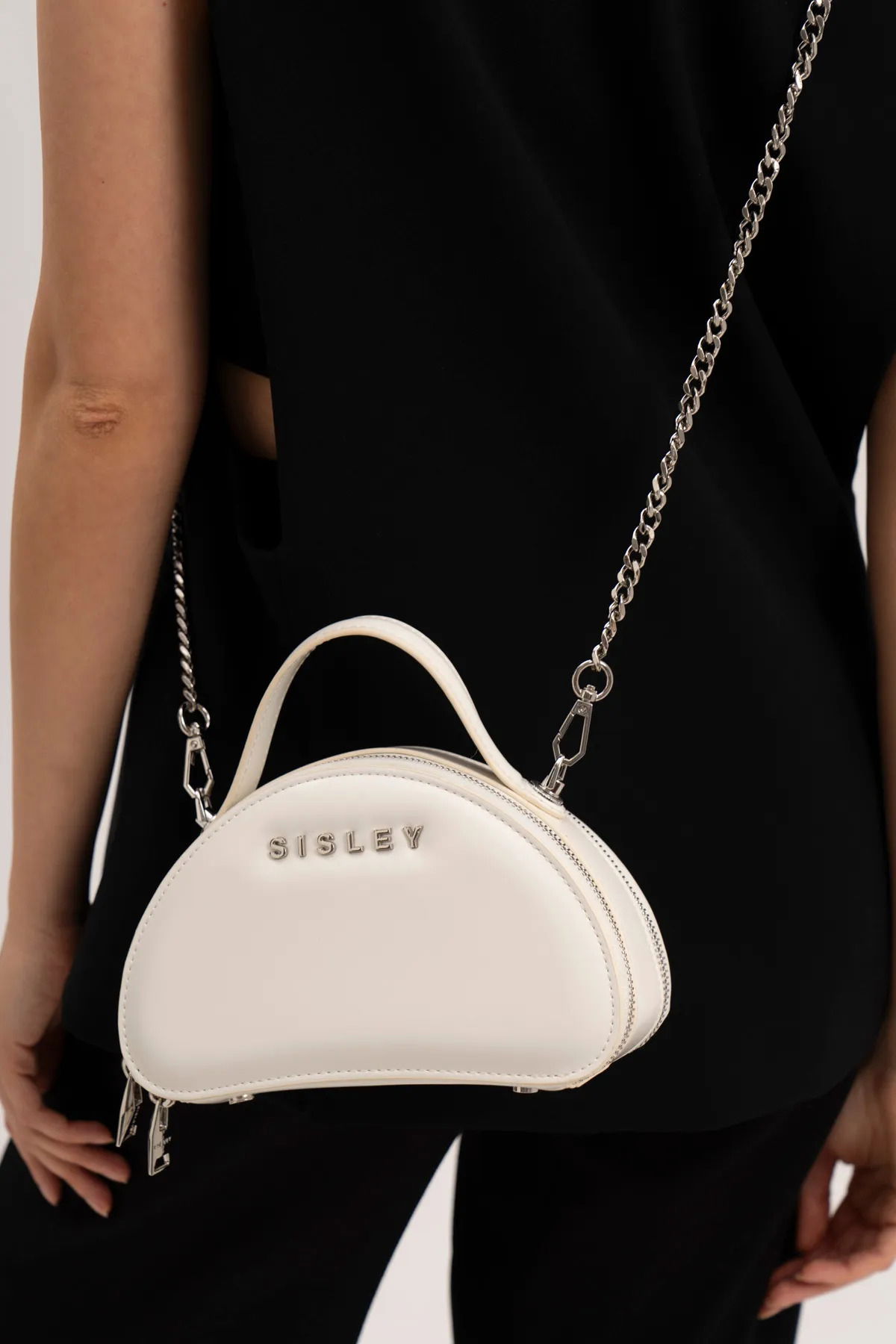 Sisley Kadın El Çantası SLY_112 Beyaz - 2