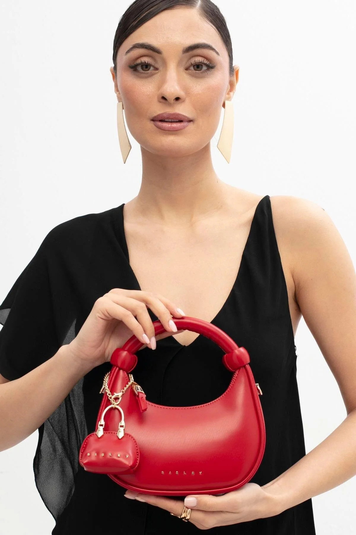 Sisley Kadın El Çantası SLY_342 Kırmızı - 2