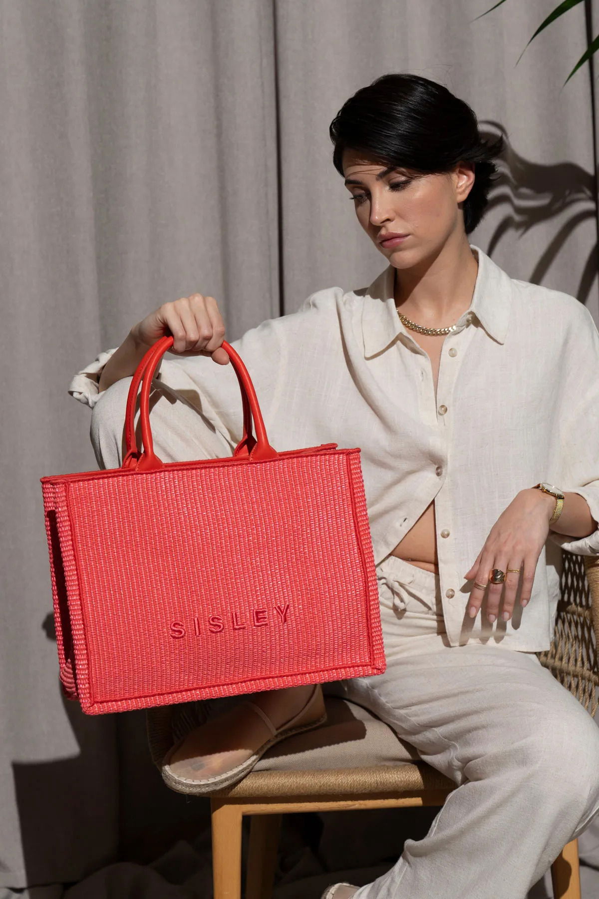 Sisley Kadın El Çantası SLY120 Kırmızı - 1