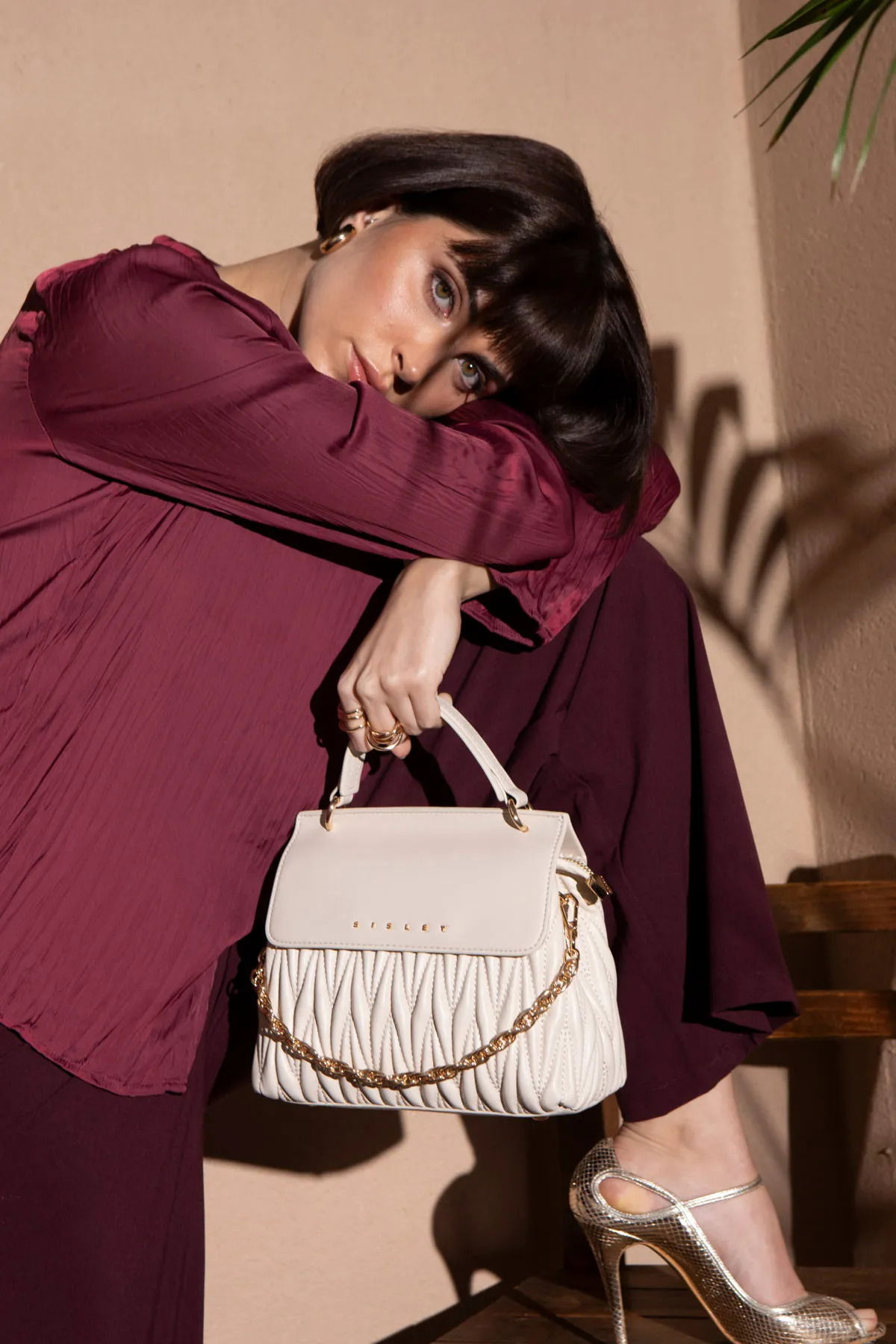 Sisley Kadın El Çantası SLY180 Bej - 1