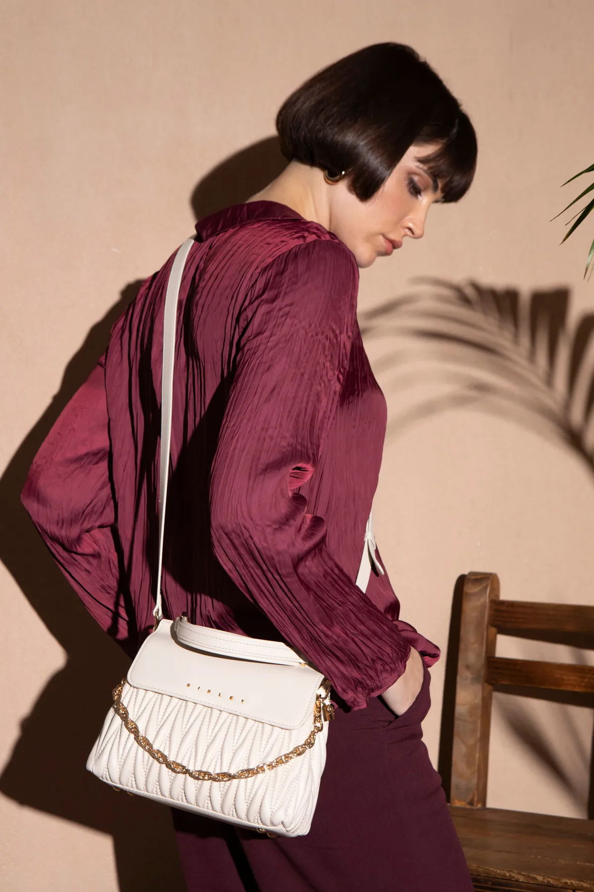 Sisley Kadın El Çantası SLY180 Bej - 2